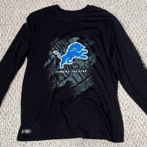 New Era NFL Team Apparel, Detroit Lions Long Sleeve, Size XXL